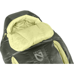 Nemo Women's Disco 15-Degree Endless Promise Down Sleeping Bag blanket fold