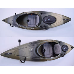 Malone Kayak/SUP Wall Storage Cradles kayak loaded
