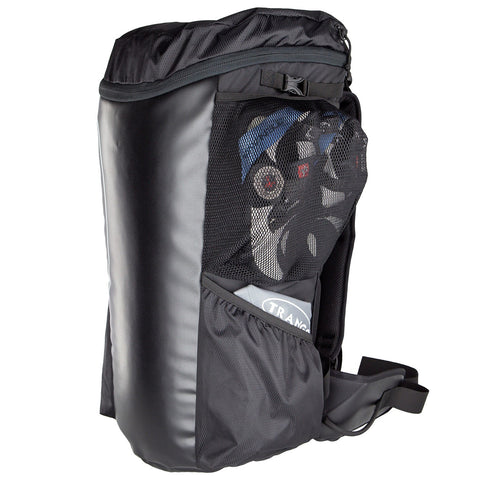Trango Crag Pack 2.0 in Black/Yellow open