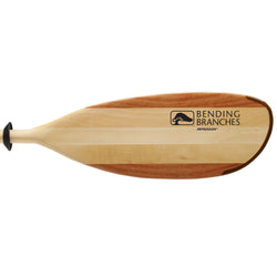Bending Branches Impression Wood 2-Piece Kayak Paddle blade back