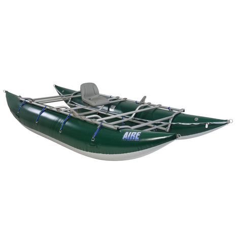 AIRE Jaguarundi Cataraft in Green angle