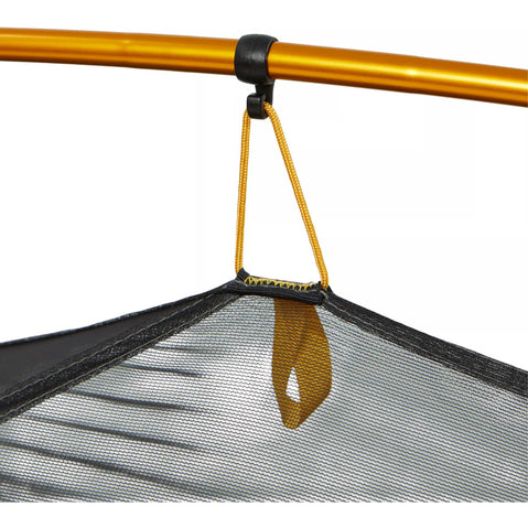 Mountain Hardwear Nimbus UL 1-Person Backpacking Tent in Undyed tent clip