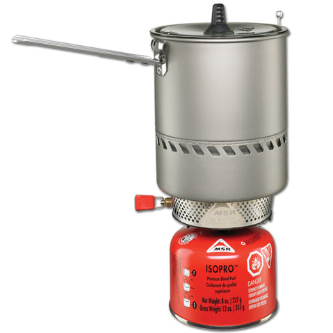 Reactor 1.7L Camping Stove System assembled