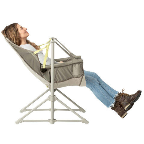 Nemo Stargaze EVO-X Reclining Camp Chair woman reclining