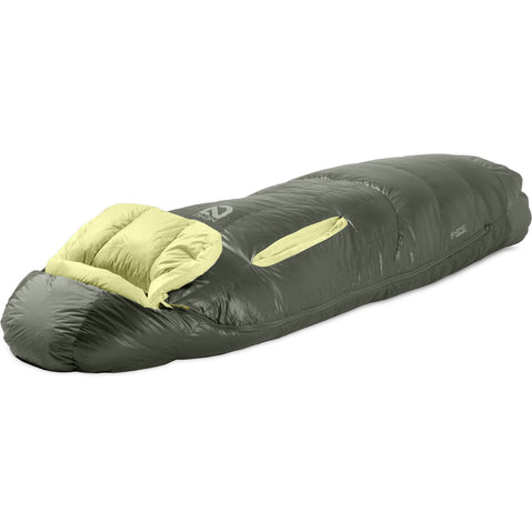 Nemo Women's Disco 15-Degree Endless Promise Down Sleeping Bag head open