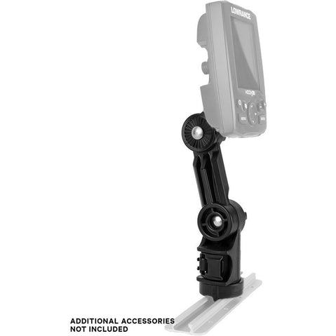 YakAttack Lowrance Fish Finder Mount angle