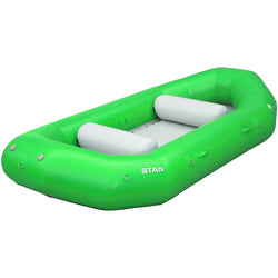 Star Outlaw 140 Self-Bailing Raft in Lime angle