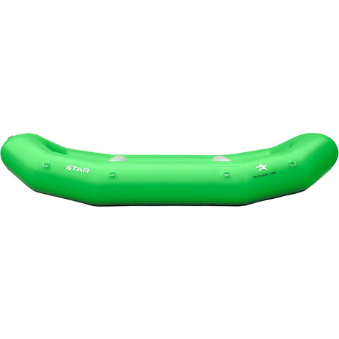 Star Outlaw 120 Self-Bailing Raft in Lime side