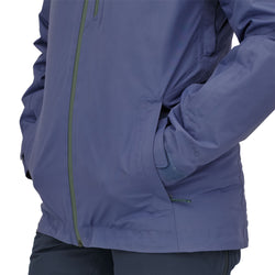 Patagonia Women's Insulated Powder Town Jacket model view pocket