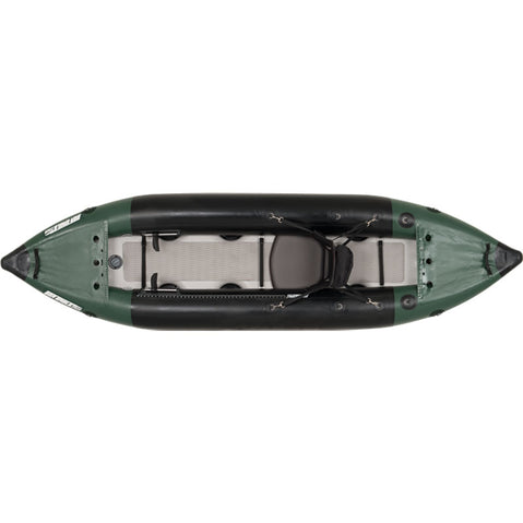 Sea Eagle Fishing Explorer 350FX Inflatable Kayak Pro Solo Package top