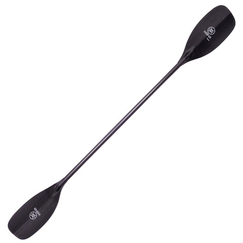 Werner Odachi Carbon Straight Shaft Whitewater Kayak Paddle angle