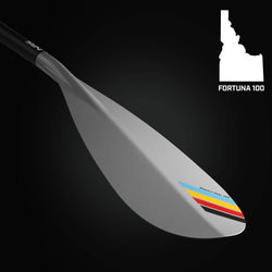 NRS Fortuna 100 Travel 3-Piece SUP Paddle Silver power face