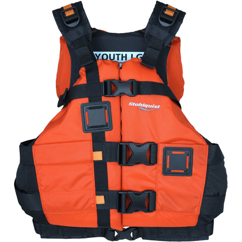 Stohlquist Canyon Youth Lifejacket (PFD) in Orange front