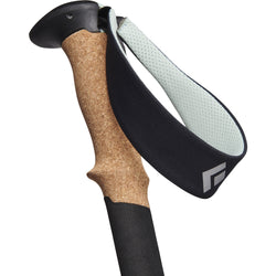 Black Diamond Pursuit FLZ Trekking Poles in Black strap
