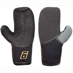Level Six Gritstone 3 mm Neoprene Paddling Mitts in Black pair