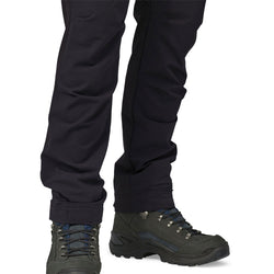 Patagonia Men's Point Peak Trail Pants in Black model cuff
