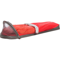 Big Agnes Three Wire Hooped Bivy in Red side open