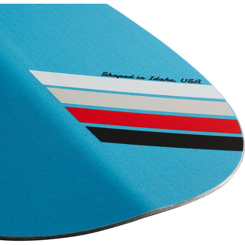 NRS Fortuna 100 Travel 3-Piece SUP Paddle Teal blade edge