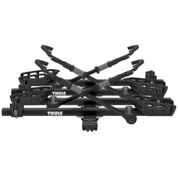 Thule T2 Pro XTR Bike Rack and T2 Pro XT Add-On Package in Black front