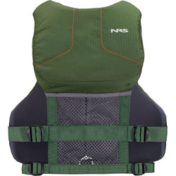 NRS Wrangler Lifejacket (PFD) in Forest back