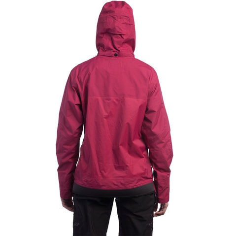 Level Six Women's Ellesmere Paddling Jacket Beet Red model back