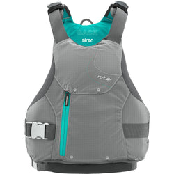 NRS Women's Siren Kayak Lifejacket (PFD) in Silver front