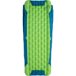 Big Agnes Roxy Ann 3N1 15 Degree Down Sleeping Bag in Lyons Blue/Teal pad
