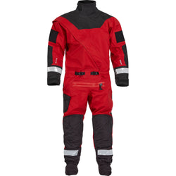 NRS Ascent SAR GORE-TEX Dry Suit in Red front