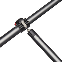 Black Diamond Pursuit Shock Trekking Poles in Steel Grey/Octane detail