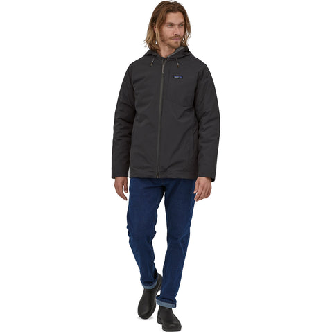 Patagonia Men's Downdrift 3-in-1 Jacket in Ink Black model view front