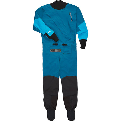 NRS Men's Explorer Semi-Dry Suit in Legion Blue