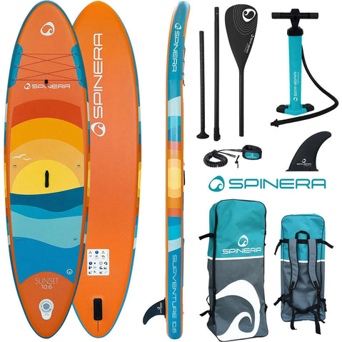 Spinera Inflatables VENTURE SUNSET 10.6 Inflatable Stand-Up Paddle Board (SUP) top