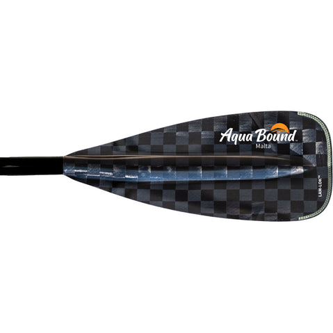 Aqua Bound Malta Carbon Adjustable Stand-Up Paddle blade front