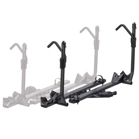 Yakima StageTwo +2 Bike Hitch Rack Add-On in Anthracite angle