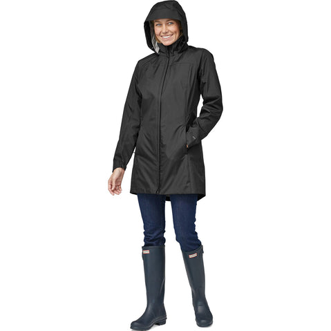 Patagonia Women's Torrentshell 3L City Coat in Black model front
