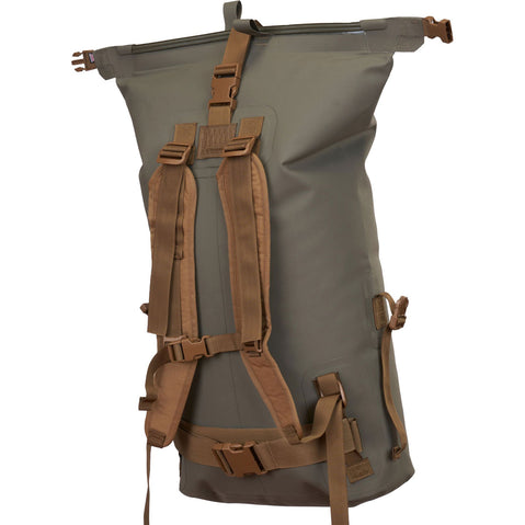 Watershed Animas Dry Backpack in Smoke Green back