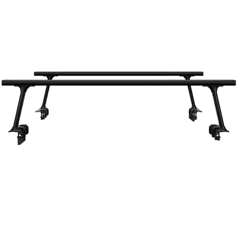 Thule Xsporter Pro Mid Truck Bed Rack in Black front view