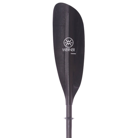 Werner Camano Carbon Straight Shaft Kayak Paddle blade