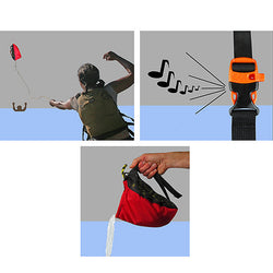 North Water Big 4-Bailer Throw Bag in Red lifestyle