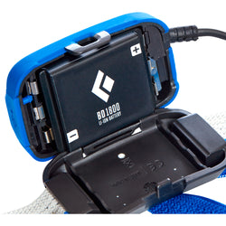 Black Diamond Sprinter 500 Headlamp in Ultra Blue lithium ion batteries