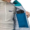 Patagonia Women's Stormstride Jacket Belay Blue interior pocket