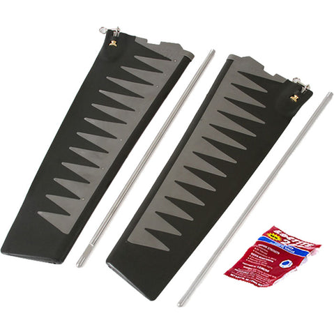 Hobie ST Turbo Fin Kit in Gray/Black
