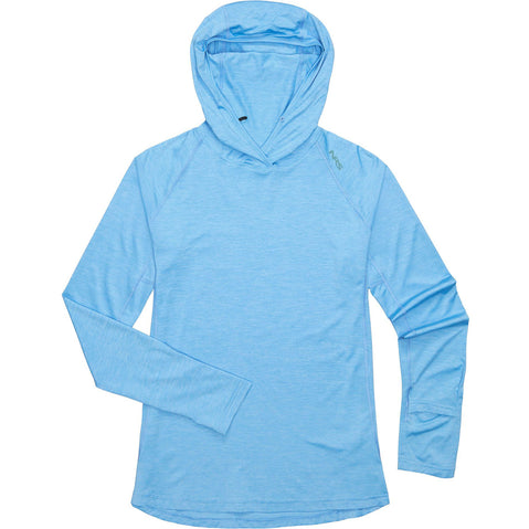 NRS Women's Silkweight Hoodie in marina
