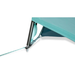 Nemo Equipment Aurora 2 Person Camping Tent With Footprint in Frost/Silt fly attachment