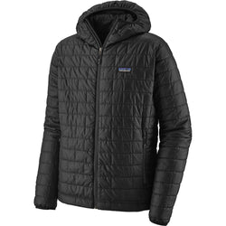 Patagonia Men's Nano Puff Hoody in Black