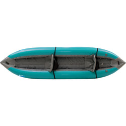 AIRE Outfitter II Inflatable Kayak in Teal top