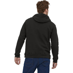 Patagonia P-6 Logo Uprisal Hoody in Black model right