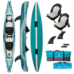 Spinera Inflatables Molveno 140 Inflatable Kayak package compenents
