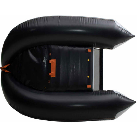 Outcast Super Fat Cat Float Tube in Orange/Sage bottom