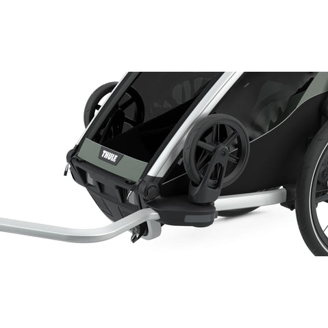 Thule Chariot Lite 1 Multisport Trailer/Stroller in Agave back